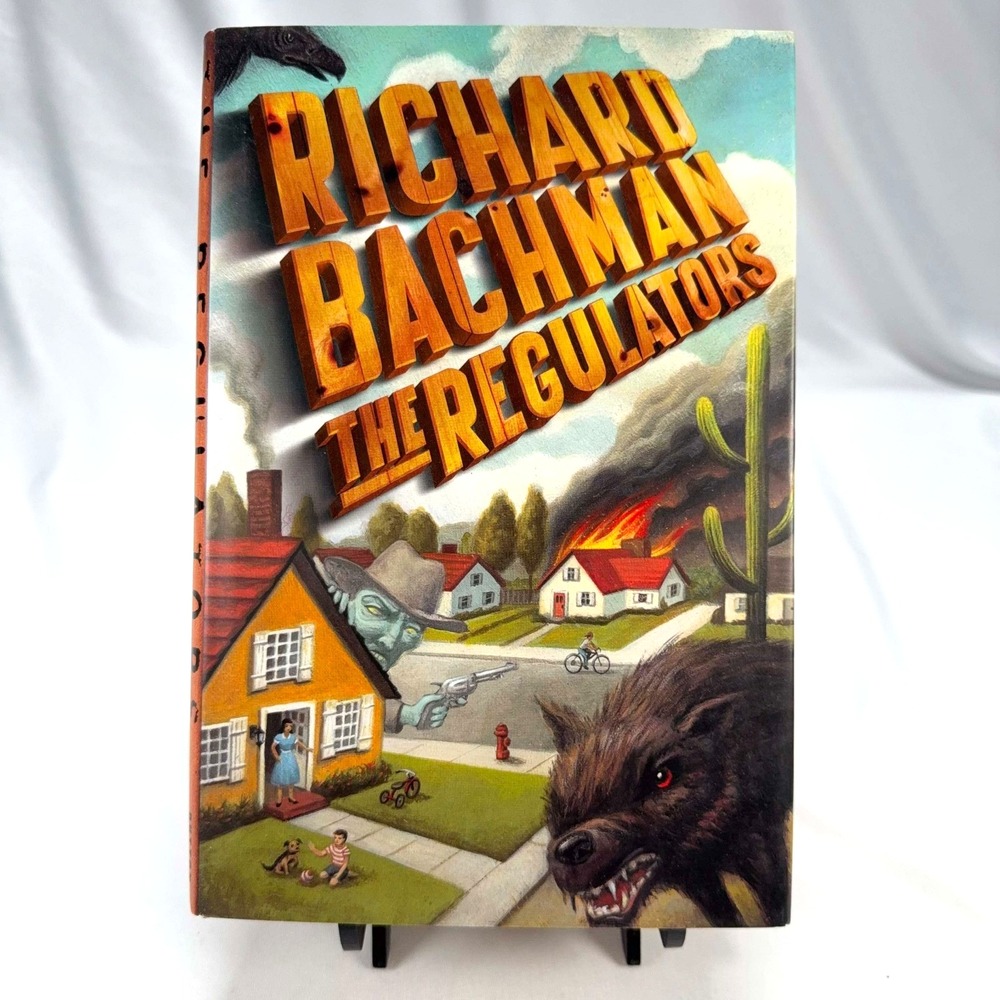 The Regulators Richard Bachman 1st Edition 1st Printing 1996 Hardcover